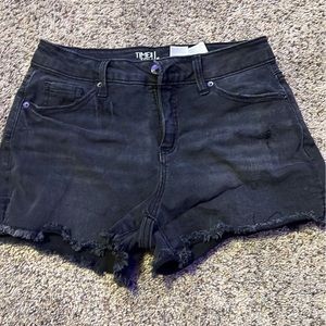 black time and try jean shorts size 6